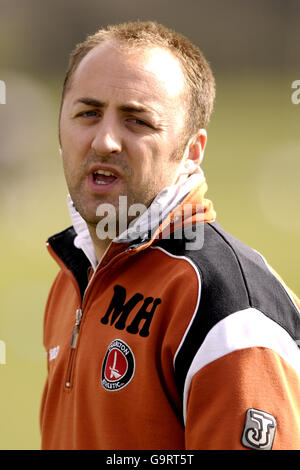 Calcio - fa Academy Premier League - Charlton Athletic v Coventry City - Sparrows Lane. Charlton Athletic Academy scienziato sportivo Mike Hurn Foto Stock