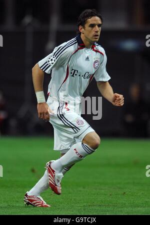 Soccer - UEFA Champions League - Quarti di Finale - Prima tappa - AC Milan v Bayern Munich - Giuseppe Meazza Foto Stock