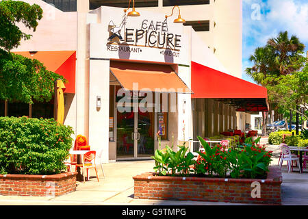 Cafe Epicure a 1298 Nord Pam Ave nel centro di Sarasota, FL