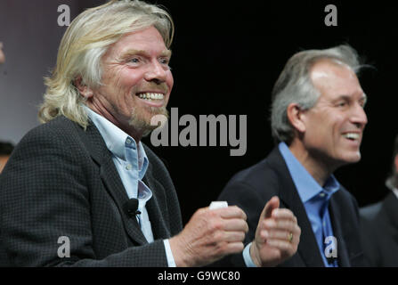 Branson arriva a Chicago Foto Stock