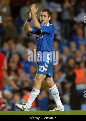 Soccer - UEFA Champions League - Semi-Final - Prima tappa - Chelsea V Liverpool - Stamford Bridge Foto Stock