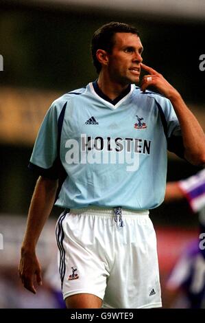 Calcio - testimonianza Bill Nicholson - Tottenham Hotspur v Fiorentina. Gustavo Poyet, Tottenham Hotspur Foto Stock