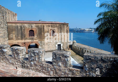 Fort Ozama, Santo Domingo, Repubblica Dominicana, isola di Hispaniola, Caraibi, America Foto Stock