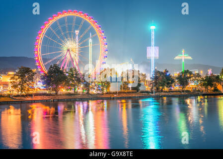 Cannstatter Volksfest Foto Stock