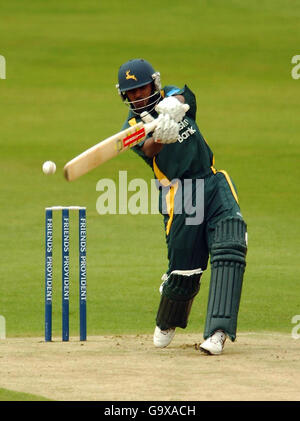 Cricket - Friends Provident Conferenza settentrionale - Nottinghamshire v Derbyshire - Trent Bridge Foto Stock