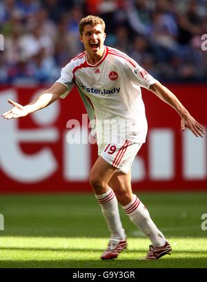 Calcio - Bundesliga tedesca - Schalke 04 v FC Nurnberg - VeltinsArena Foto Stock