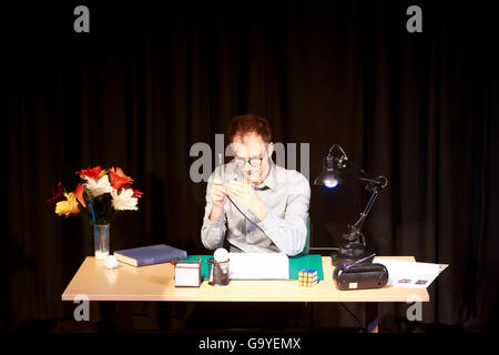 Edinburgh, Regno Unito. Il 1 luglio 2016. Edinburgh International Magic Festival eseguito da 1-8 luglio. Edimburgo. Foto di Patrick Lehnen.. Pak@ Mera/Alamy Live News Foto Stock