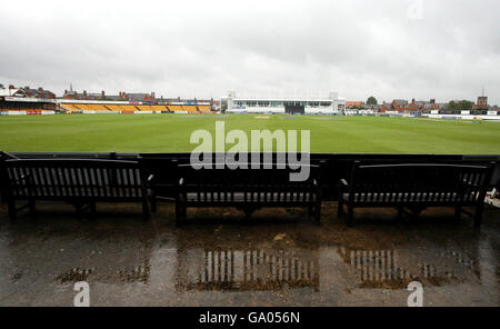 Cricket - Friends Provident Conferenza settentrionale - Northamptonshire v - Leicestershire County Cricket Ground Foto Stock