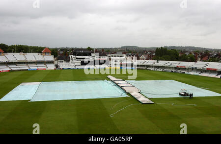 Cricket - Friends Provident Conferenza settentrionale - Nottinghamshire v Derbyshire - Trent Bridge Foto Stock