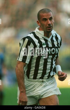 CALCIO ITALIANO. GIANLUCA VIALLI, JUVENTUS. Foto Stock