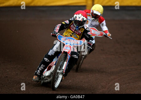 Speedway - 2007 Elite League - Coventry Buildbase API v Swindon Robins - Brandon Stadium Foto Stock