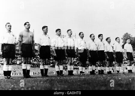 Calcio - Coppa del Mondo in Svizzera 54 - Gruppo Quattro - Inghilterra v Belgio Foto Stock