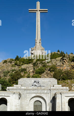 Valle dei Caduti (Valle de los Caidos), provincia di Madrid, Spagna. Foto Stock