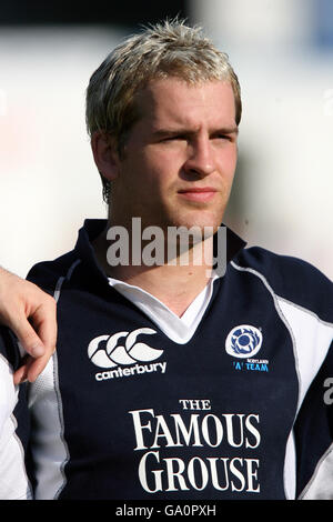 Rugby Union - Barclays Churchill Cup - Scozia / USA - Henley RFC. Rory Lamont, Scozia A. Foto Stock