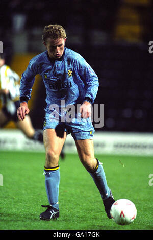 COPPA COCA COLA TRE ROUND. GARY ROWETT, CAMBRIDGE UNITED Foto Stock