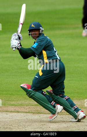 Cricket - Friends Provident Conferenza settentrionale - Nottinghamshire v Derbyshire - Trent Bridge Foto Stock