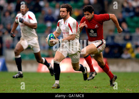 Rugby Union - Emirates Airline Sevens Londra - Inghilterra e Portogallo - Twickenham Foto Stock