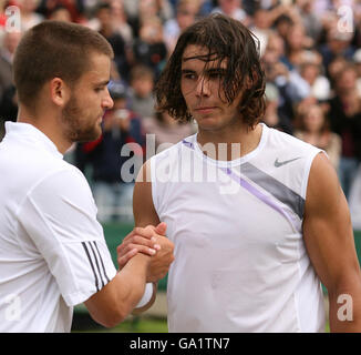 Tennis - campionati di Wimbledon 2007 - giorno dieci - Tutti i Club in Inghilterra Foto Stock