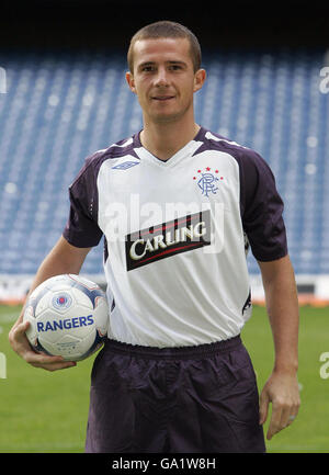 Calcio - Rangers Barry Ferguson lancia ufficialmente un club lontano kit - Ibrox Stadium Foto Stock