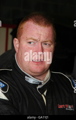 Motor Sport - Dunlop British Touring Car Championship - Donington Park. Jason Hughes, KartWorld Racing Foto Stock