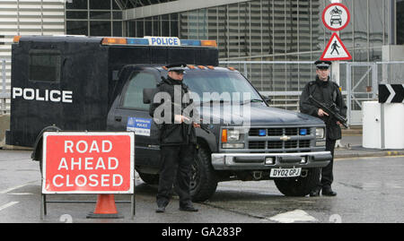 Minaccia terroristica Foto Stock