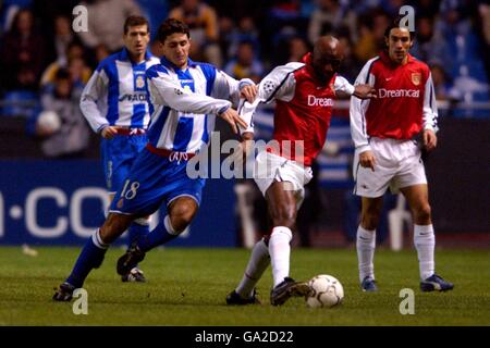 Soccer - UEFA Champions League - Gruppo D - Deportivo La Coruna v Arsenal Foto Stock