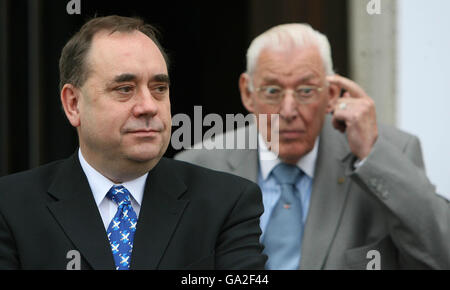 Gordon Brown in Irlanda del Nord Foto Stock