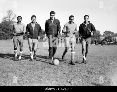 Calcio - Coppa del Mondo il qualificatore - Gruppo sei - Inghilterra e Portogallo - Formazione Foto Stock