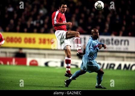 Calcio - Barclaycard FA Premiership - Charlton Athletic v West Ham United. Foto Stock