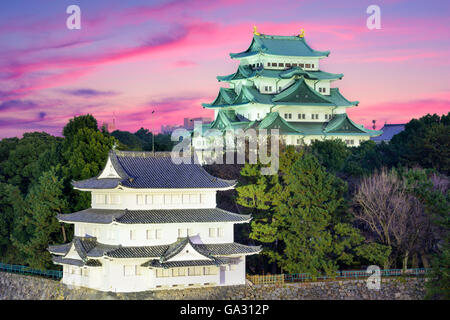 Nagoya, Giappone presso il castello. Foto Stock