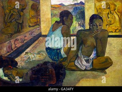 Te rerioa, o il sogno di Paul Gauguin, 1897, Courtauld Gallery, Somerset House, London, England, Regno Unito Foto Stock