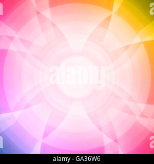 Sfondo astratto di Rainbow fiore modello senza giunture Foto Stock