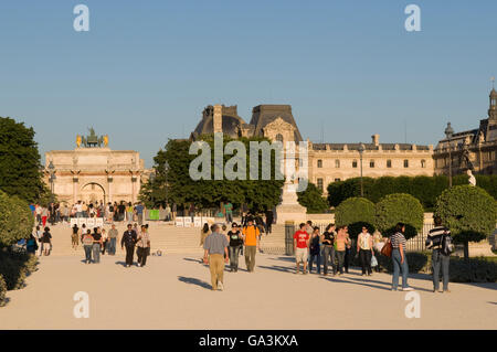 Jardin des Tuileries, Giardino delle Tuileries, Parigi, Francia, Europa Foto Stock