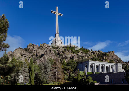 Valle dei Caduti (Valle de los Caidos), provincia di Madrid, Spagna. Foto Stock