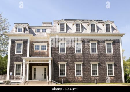 West Tisbury Municipio (costruito nel 1870), al Vigneto di Martha, Massachusetts Foto Stock