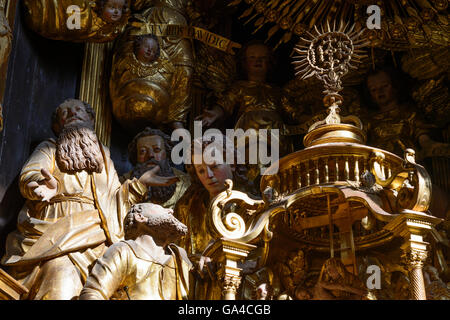 La Cattedrale di Gurk : altare, Gurk, Austria Kärnten, in Carinzia Foto Stock