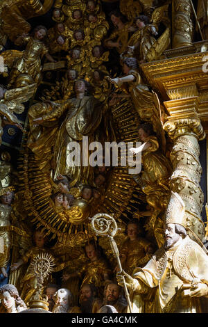 La Cattedrale di Gurk : altare, Gurk, Austria Kärnten, in Carinzia Foto Stock