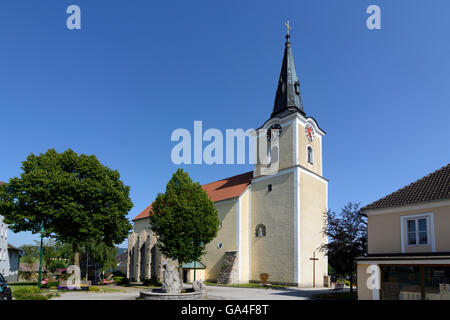 S. Osvaldo Chiesa Austria Niederösterreich, Bassa Austria Waldviertel Foto Stock