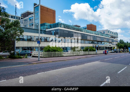 Poole Hospital è un acuto ospedale generale di Poole, Dorset, Inghilterra. Costruito nel 1907 Foto Stock