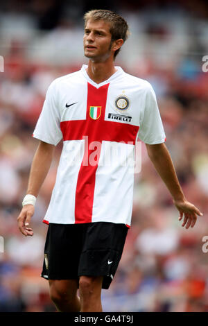 Calcio - Emirates Cup - Inter Milan v Valencia - Emirates Stadium Foto Stock