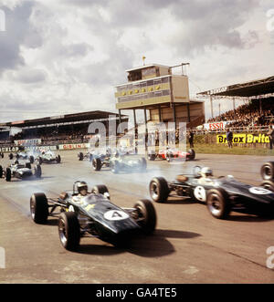 Motor Sport - Formula Uno - W.D. & H.O. Testamenti Trophy - Silverstone - 1967 Foto Stock