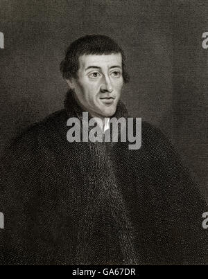 Nikolaus Kopernikus o Nicolaus Copernicus, 1473 - 1543, avvocato, di un dottore, matematico e astronomo Foto Stock