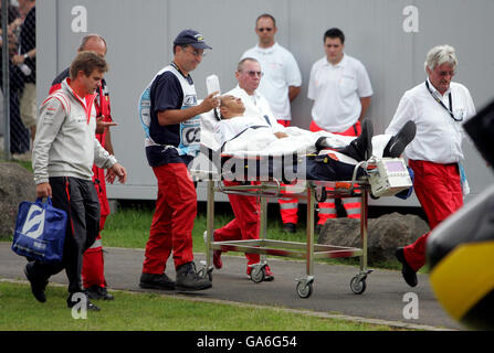 Formula Uno Motor Racing - European Grand Prix - Qualifiche - Nurburgring Foto Stock