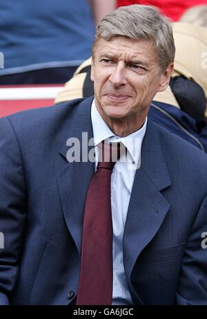 Calcio - Emirates Cup - Arsenal v Paris Saint Germain - Emirates Stadium. Arsene Wenger, responsabile Arsenal Foto Stock