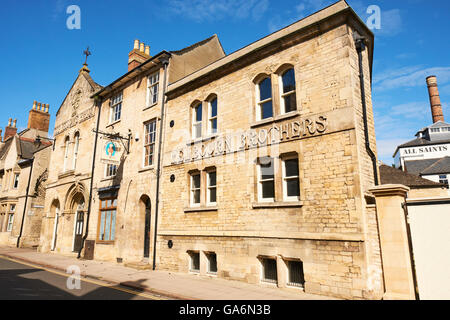 Melbourn fratelli e con tutti i santi la fabbrica di birra Tutti i Santi Street Stamford Lincolnshire UK Foto Stock