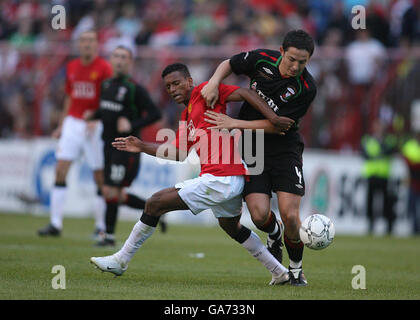 Calcio - Friendly - Glentoran v Manchester United - l'Ovale Foto Stock