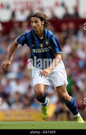 Calcio - Aston Villa v Inter Milan - Villa Park. Inter Milano Zlatan Ibrahimovic Foto Stock