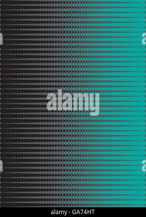 Verde e nero lo sfondo dei mezzitoni Illustrazione Vettoriale