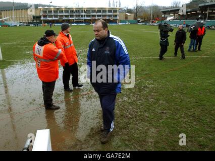 Rugby - Heineken Cup - Bath v Llanelli. Foto Stock