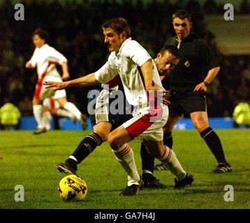 Calcio - a livello nazionale League Division tre - Swansea v Southend Regno Foto Stock